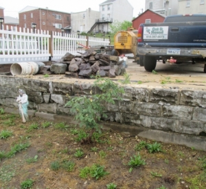 FrankelBlockWallBefore