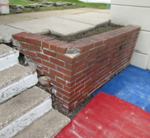 FrankelStepsCorner1Before